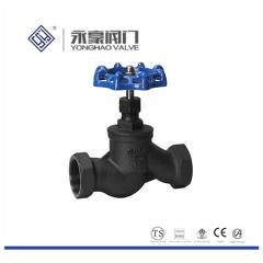 丝扣截止阀的自密封设计